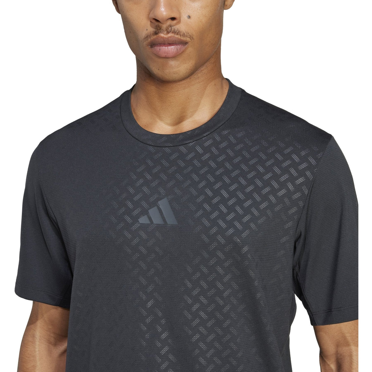 adidas Power 3-Stripes T-Shirt Asia Sizing 'Black' JI8215
