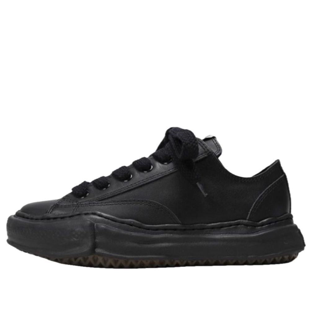 Maison MIHARA YASUHIRO PETERSON Original Sole Leather Low 'All Black' A06FW736-BLACKBLACK
