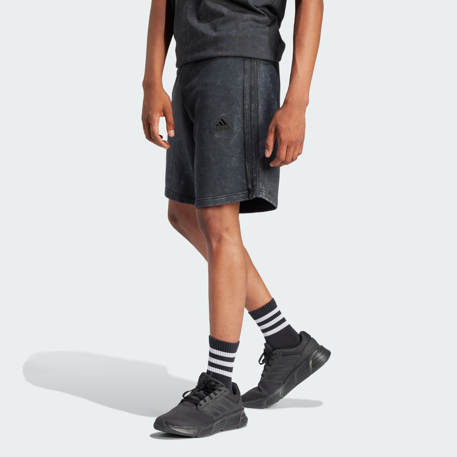 adidas All Szn Garment-Wash Shorts Asia Sizing 'Black' IN3164