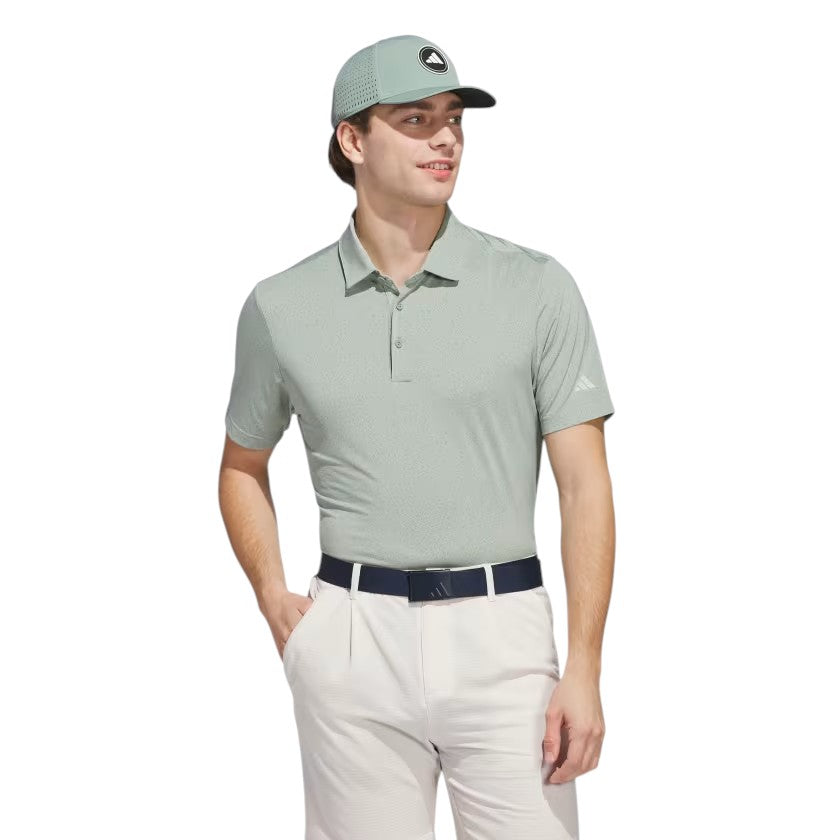 adidas Ultimate365 Mini Bunker Polo Shirt Asia Sizing 'Green' JF9007