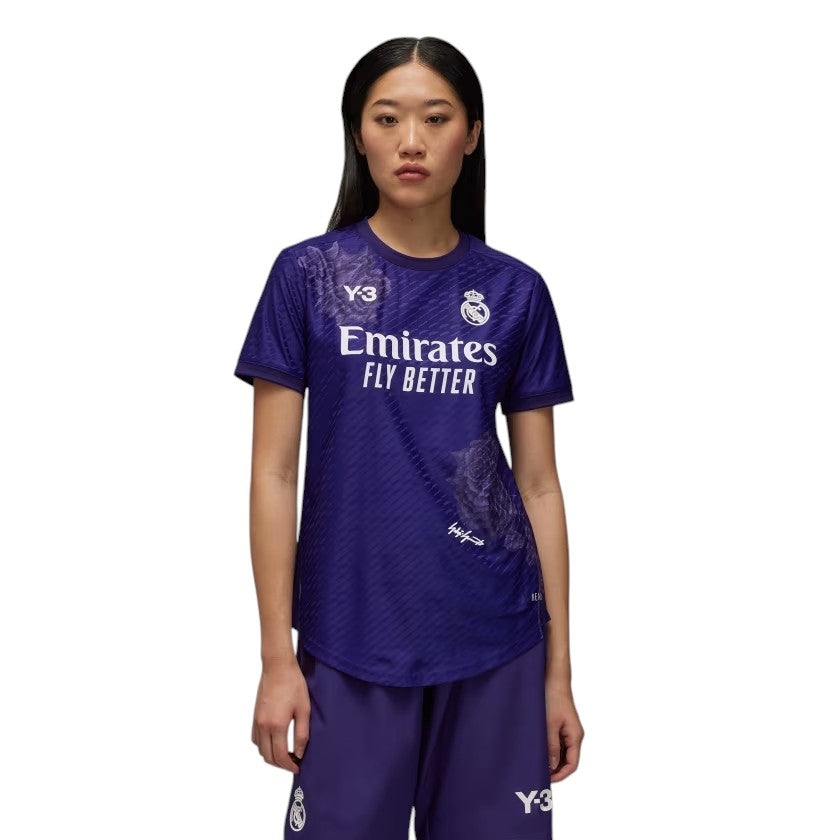 (WMNS) adidas x Y-3 Real Madrid CF 23/24 Fourth Authentic Jersey Asia Sizing 'Purple' IN4273