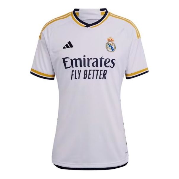 (WMNS) adidas Real Madrid CF 23/24 Home Jersey Asia Sizing 'White' IB0016