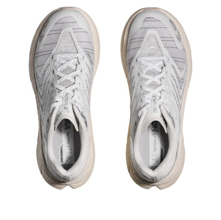 HOKA ONE ONE Tecton X 2 'Stealth Tech White Cosmic Grey' 1168571-WMC