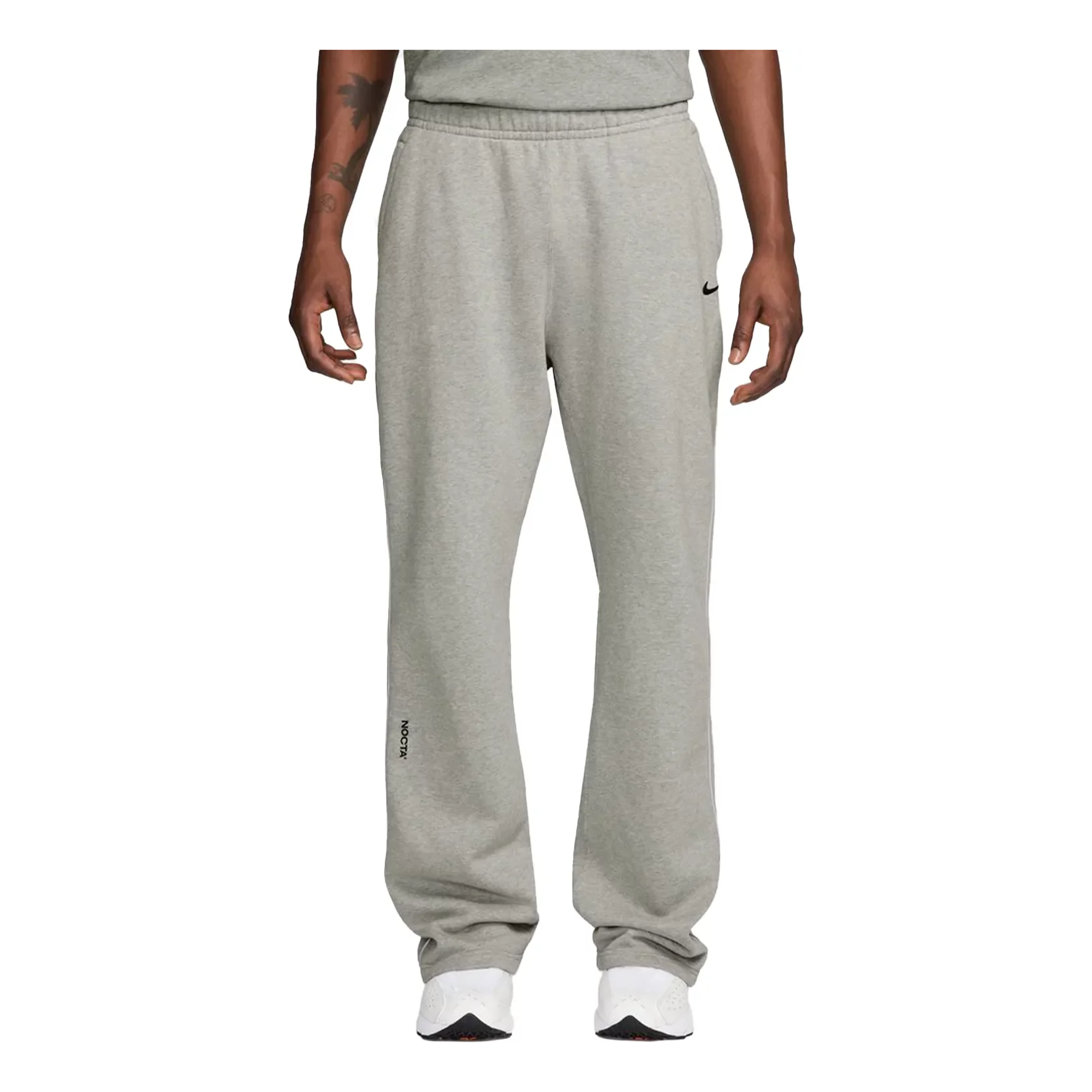 Nike x NOCTA Fleece CS Open-Hem Pant 'Grey' FZ4675-063