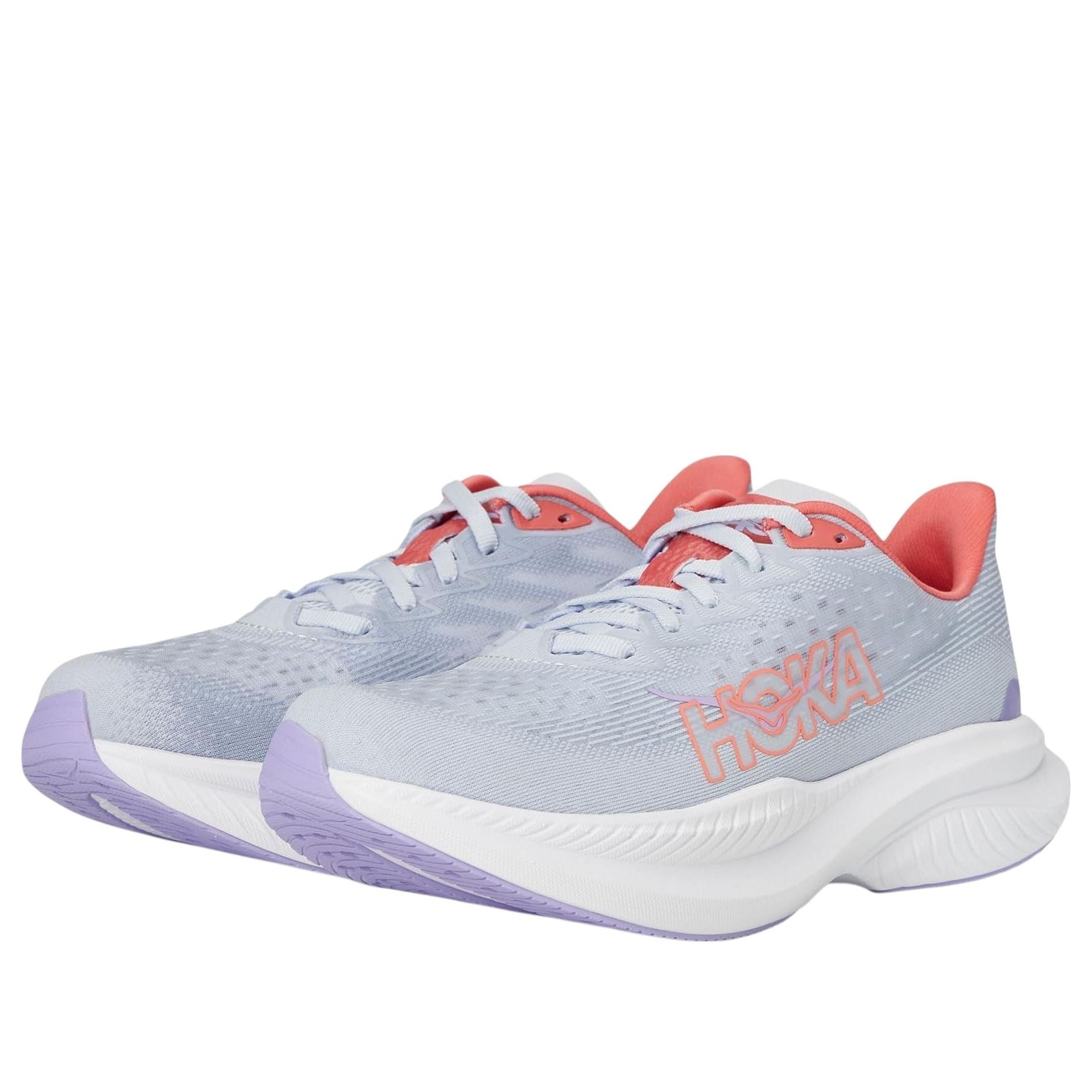 (WMNS) HOKA ONE ONE Mach 6 Wide 'Pale Dusk Gull' 1147834-PLDS