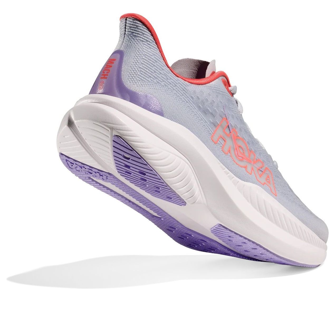 (WMNS) HOKA ONE ONE Mach 6 Wide 'Pale Dusk Gull' 1147834-PLDS