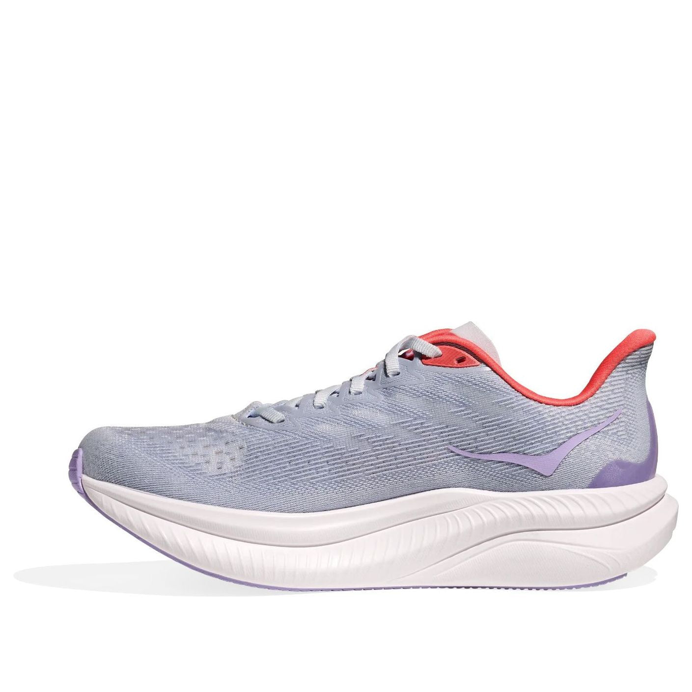 (WMNS) HOKA ONE ONE Mach 6 Wide 'Pale Dusk Gull' 1147834-PLDS