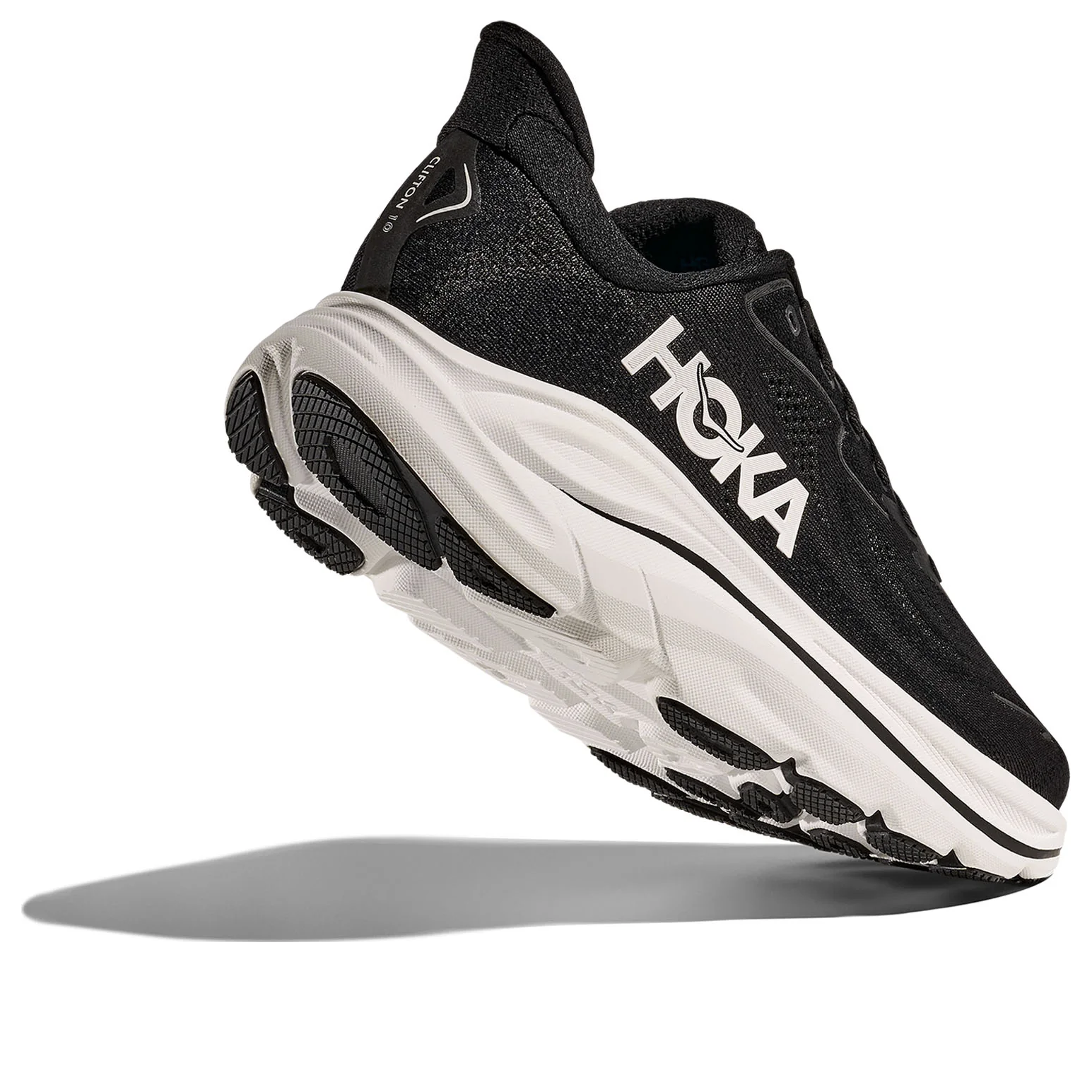 (WMNS) HOKA ONE ONE Clifton 10 Wide 'Black White' 1162050-BWHT