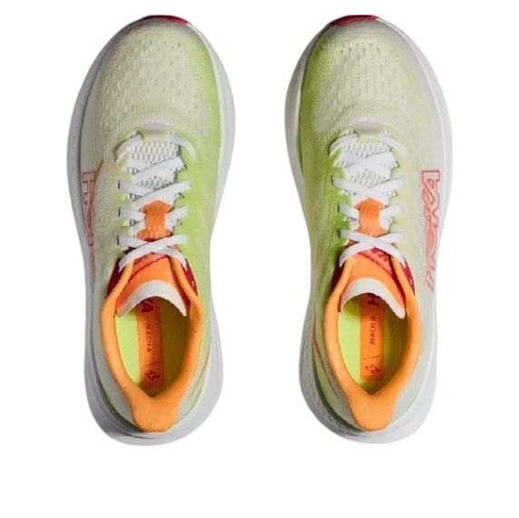 (WMNS) HOKA ONE ONE Mach 6 Wide 'Yellow Orange' 1147834-WTLT