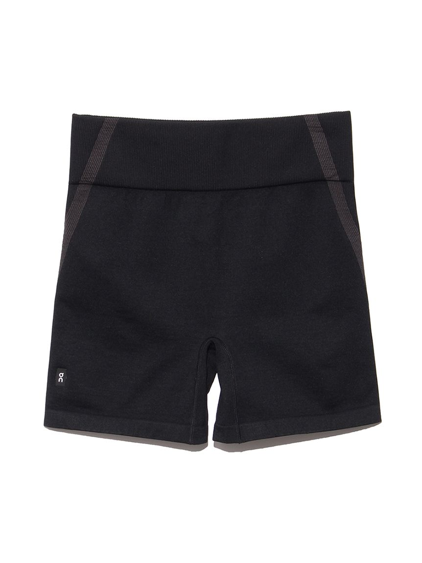 (WMNS) On Running Studio Knit Cycling Shorts 'Black Eclipse' 1WF10360106