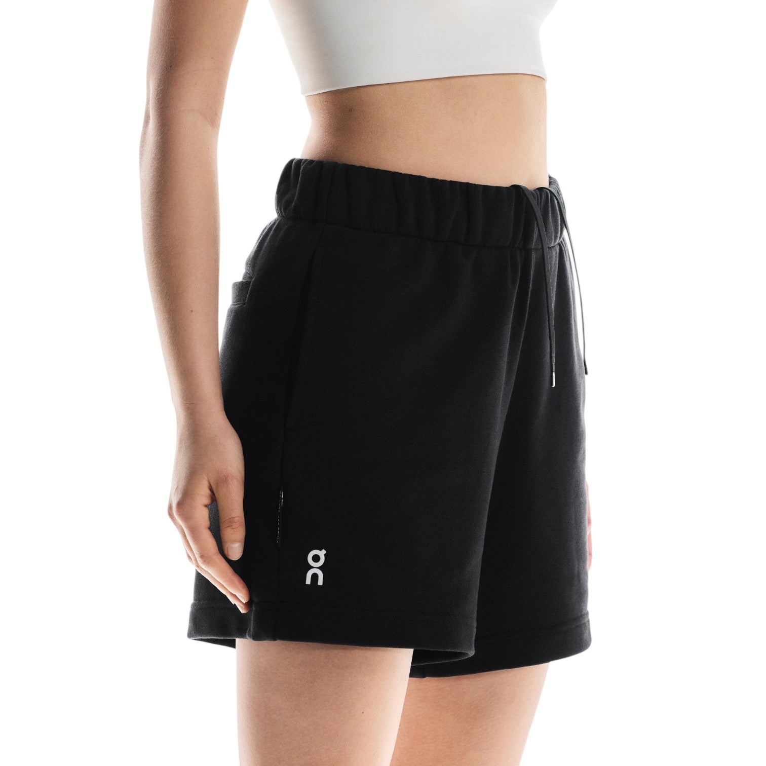 (WMNS) On Running Club Shorts 'Black' 1WF10740553