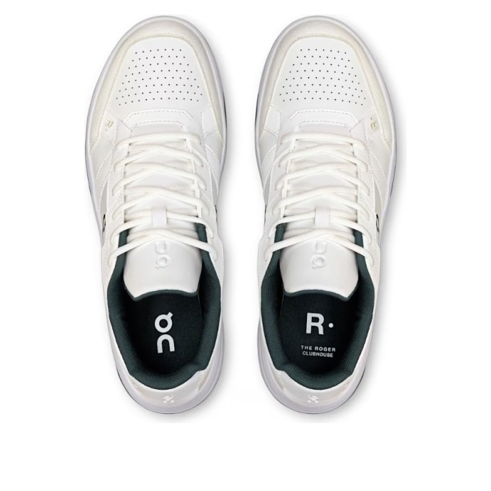On Running The Roger Clubhouse 'White Evergreen' 3MF10542924
