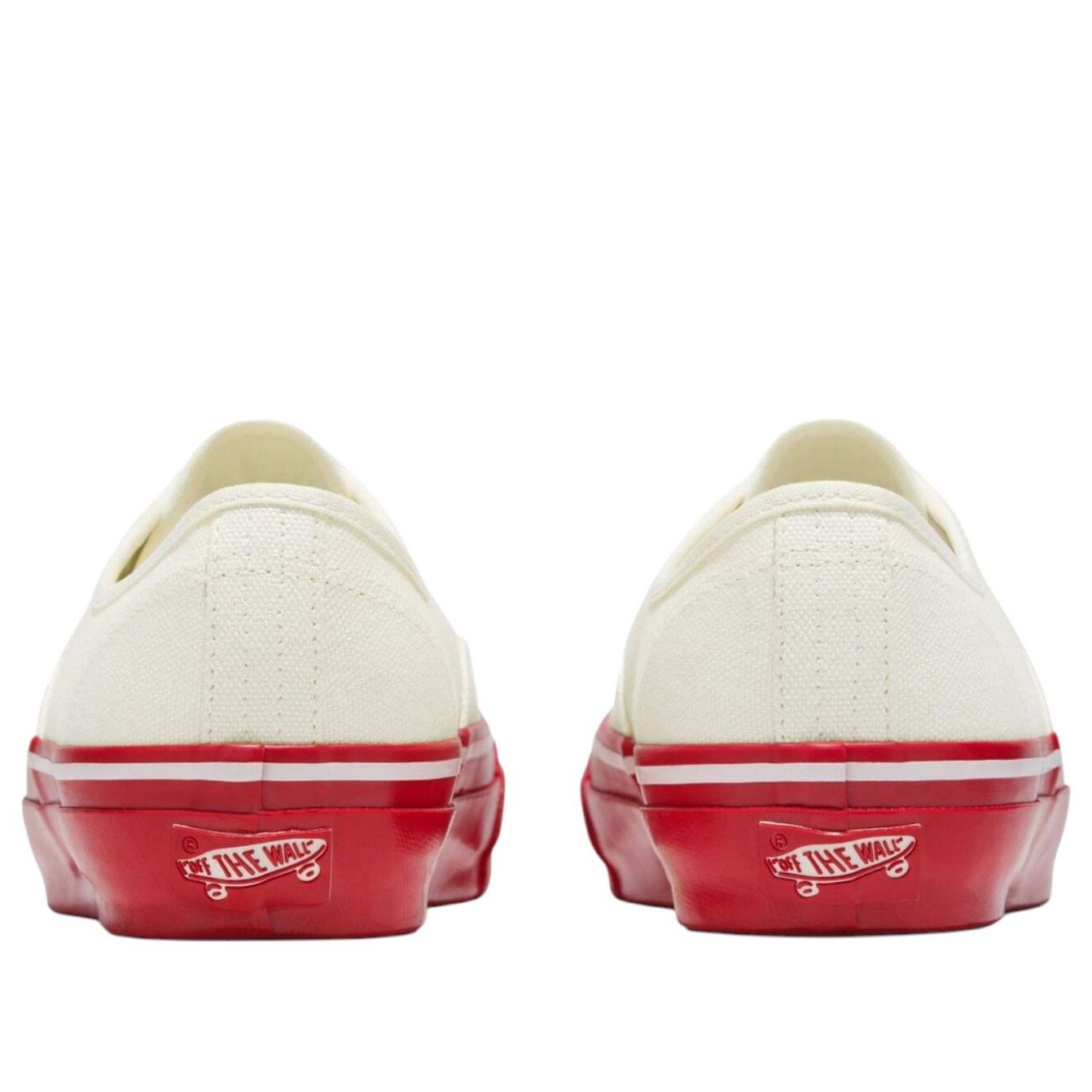 Vans Premium Authentic 'White Red Midsole' VN000EBNYF9