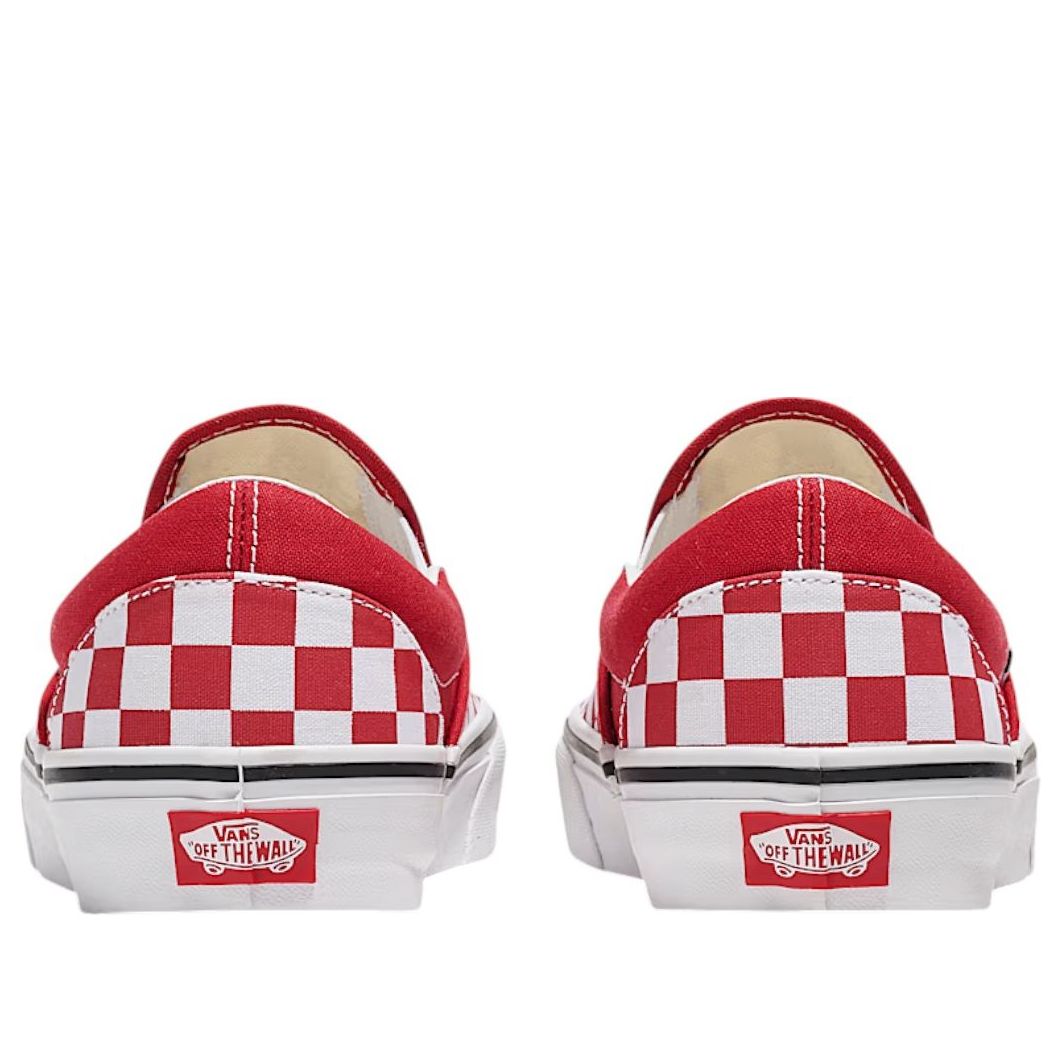 Vans Classic Slip-On Checkerboard 'Red White' VN000DAH14A
