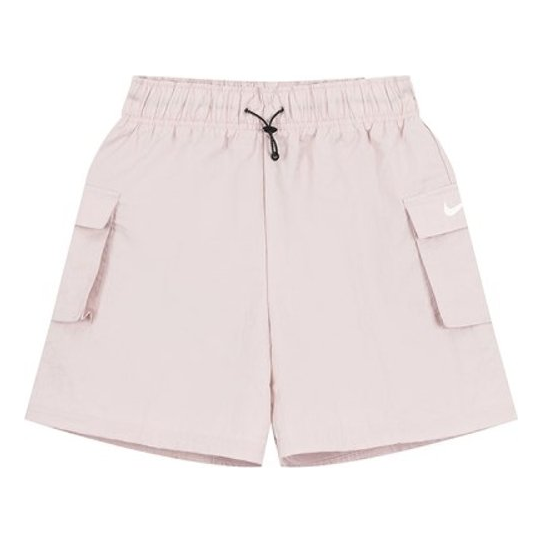 (WMNS) Nike Woven High-Waisted Shorts 'Pink' DM6248-019