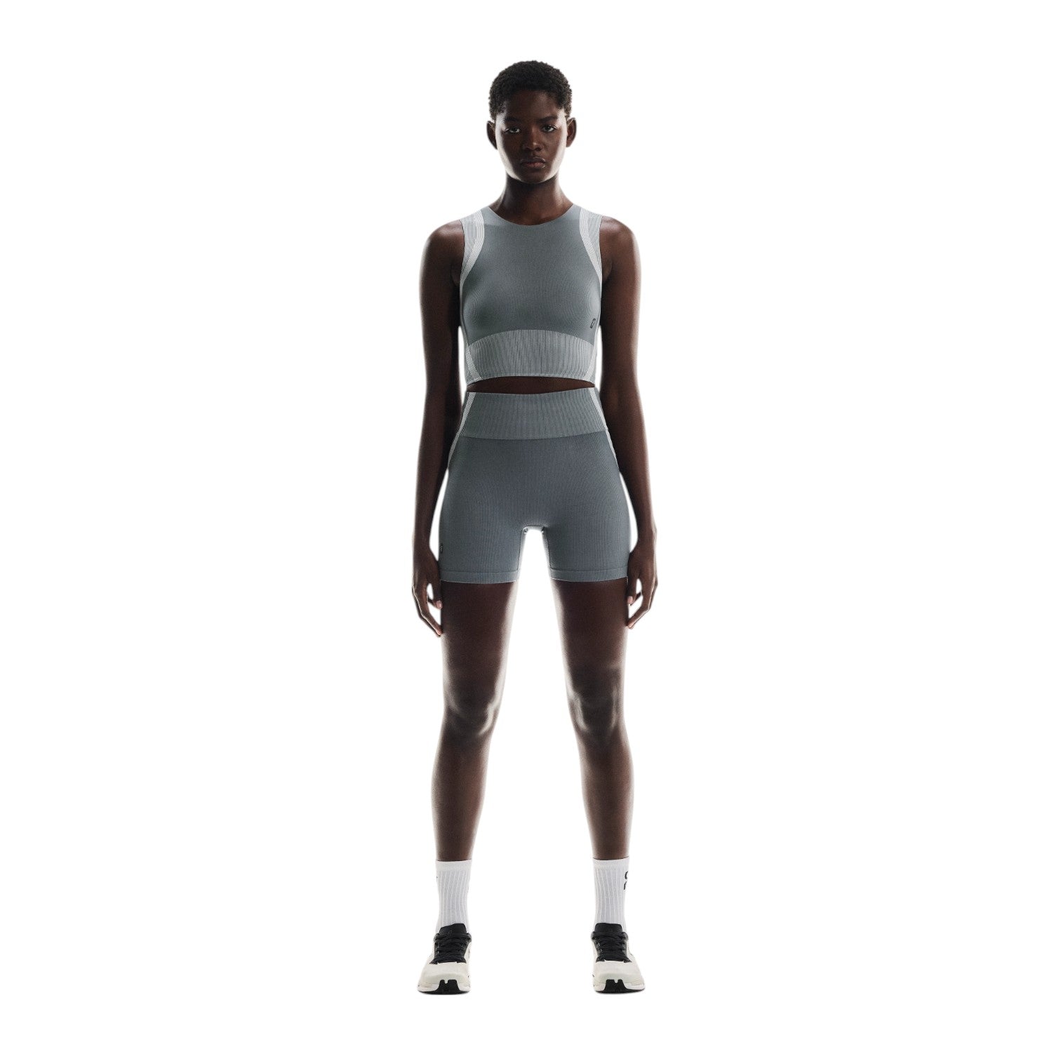 (WMNS) On Running Studio Knit Cycling Shorts 'Rock Glacier' 1WF10360962