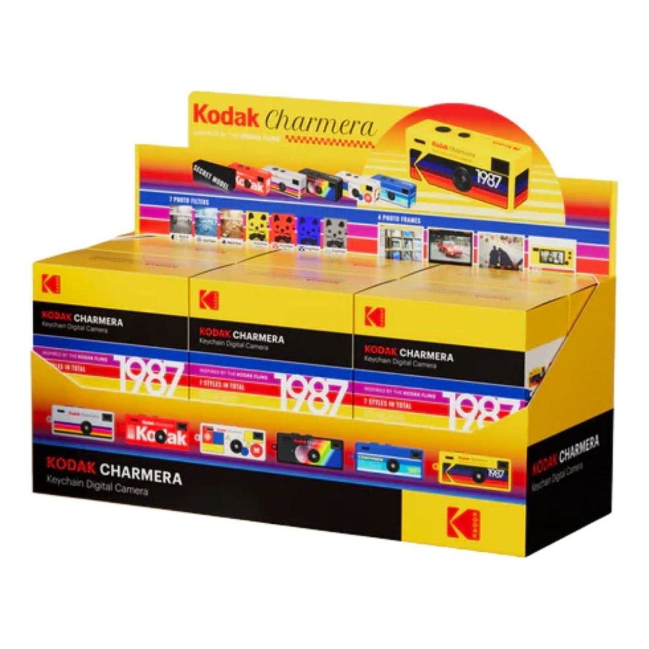 Kodak CHARMERA Digital Camera Keychain Sealed Case (6 Blind Boxes) KODAKCHARMERA