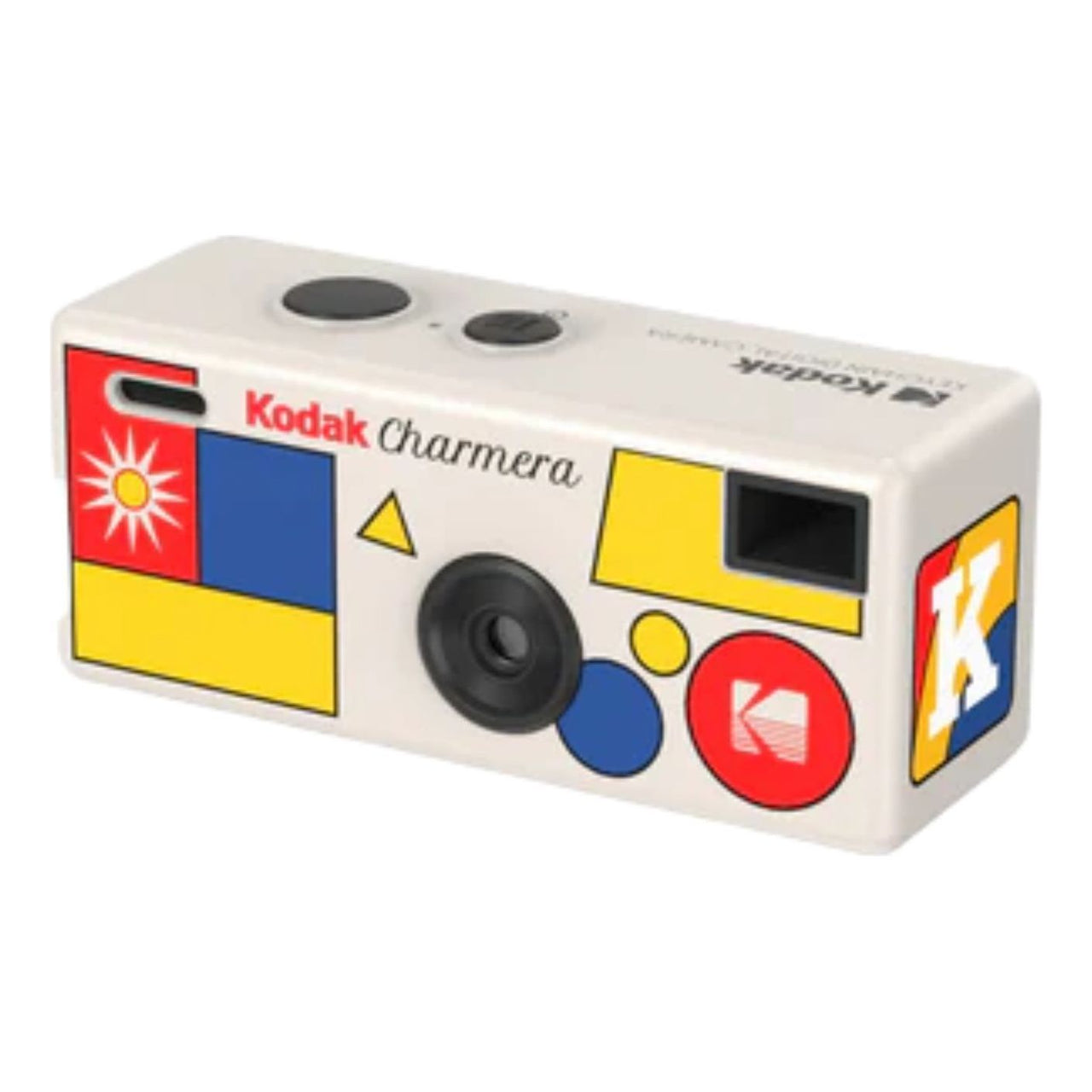 Kodak CHARMERA Digital Camera Keychain 'White' KODAKCHARMERA-WH