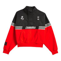adidas x Willy Chavarria Half Zip 'Black Red' KD9360