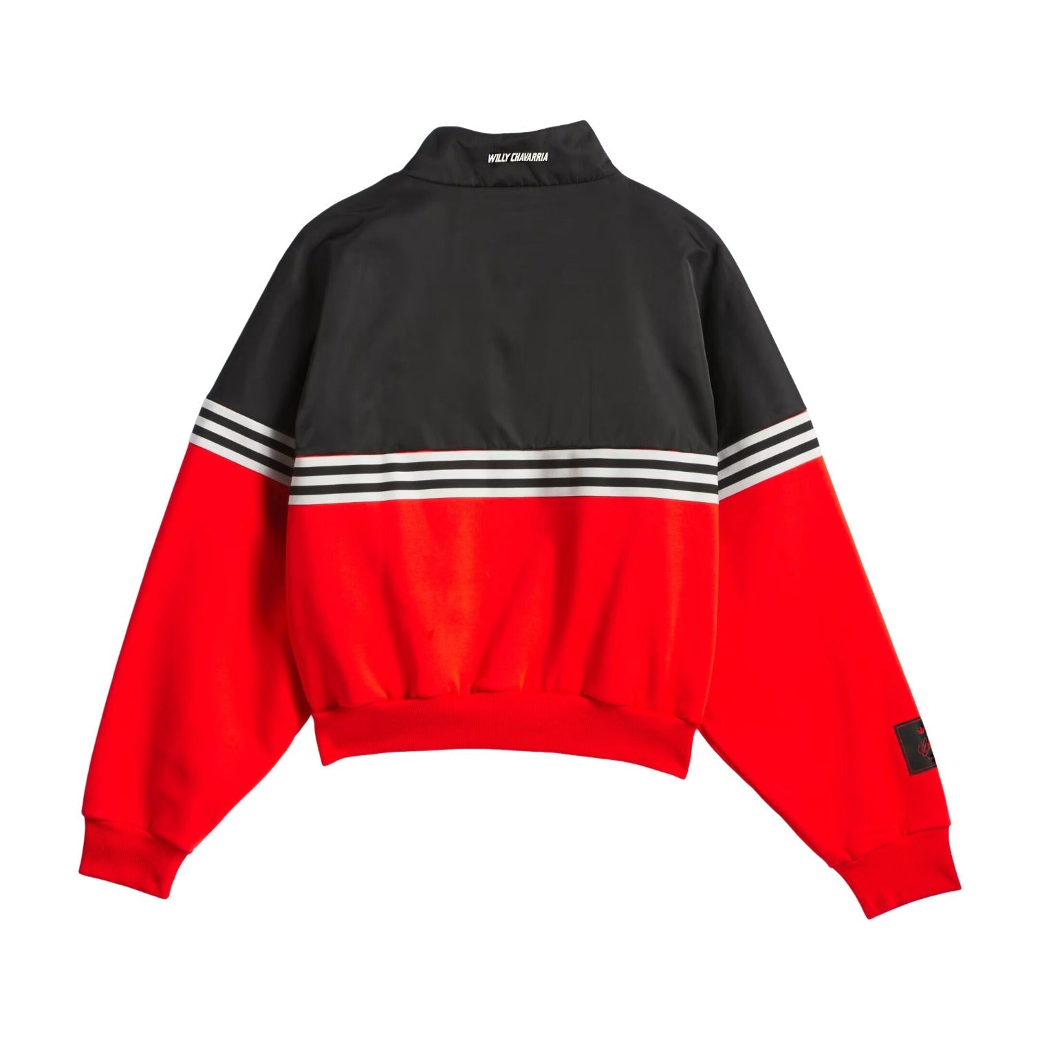 adidas x Willy Chavarria Half Zip 'Black Red' KD9360