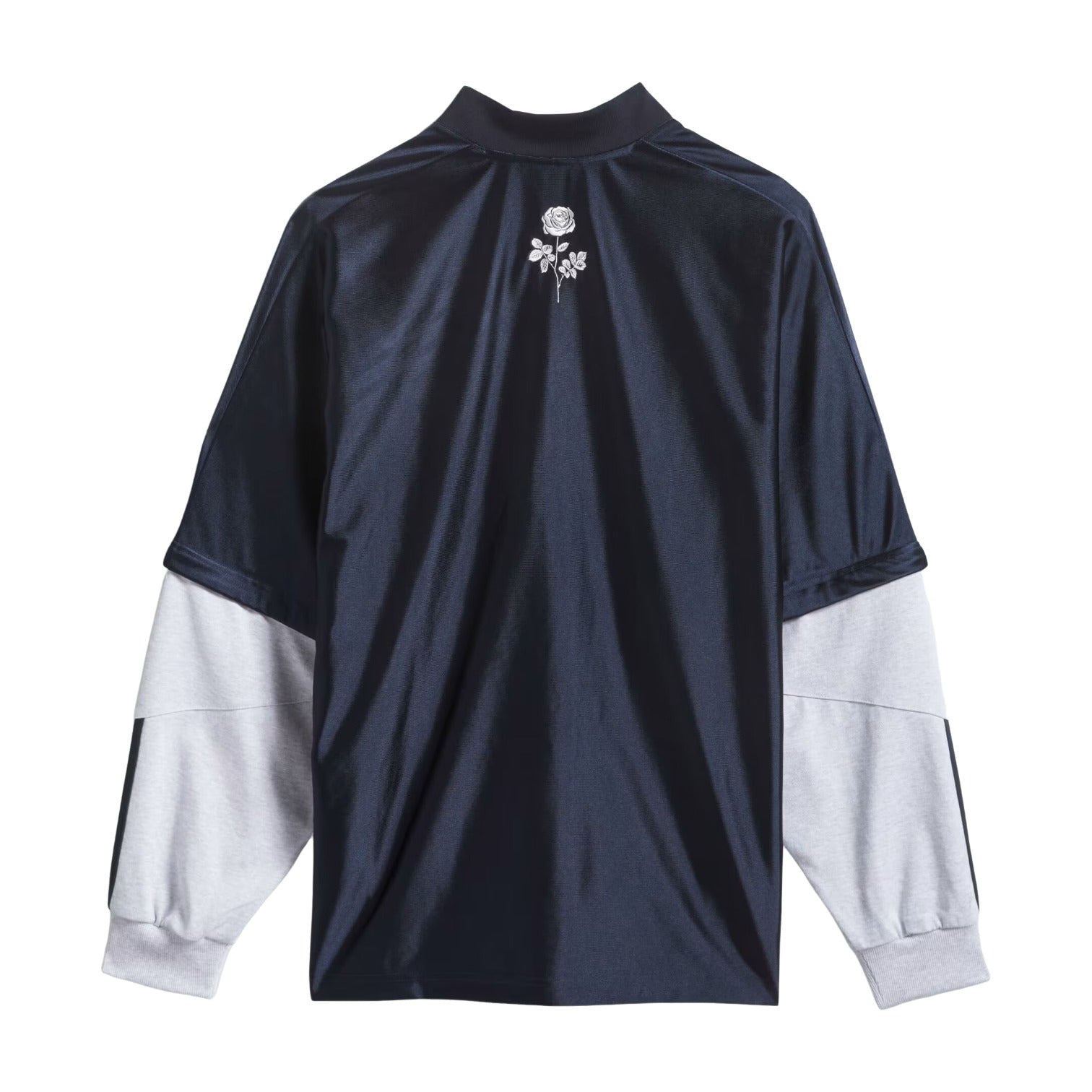 adidas x Willy Chavarria LS Dazzle Jersey 'Legend Ink Light Grey Heather' KD1799
