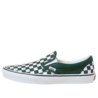 Vans Classic Slip-On 'Checkerboard Scarab Green White' VN000D5PPRM