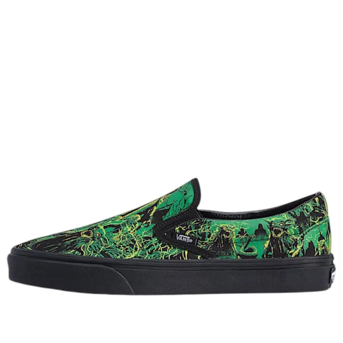 Vans Classic Slip-On Halloween 'Reaper Green' VN000EACBKA