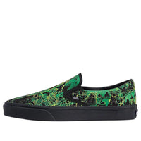 Vans Classic Slip-On Halloween 'Reaper Green' VN000EACBKA