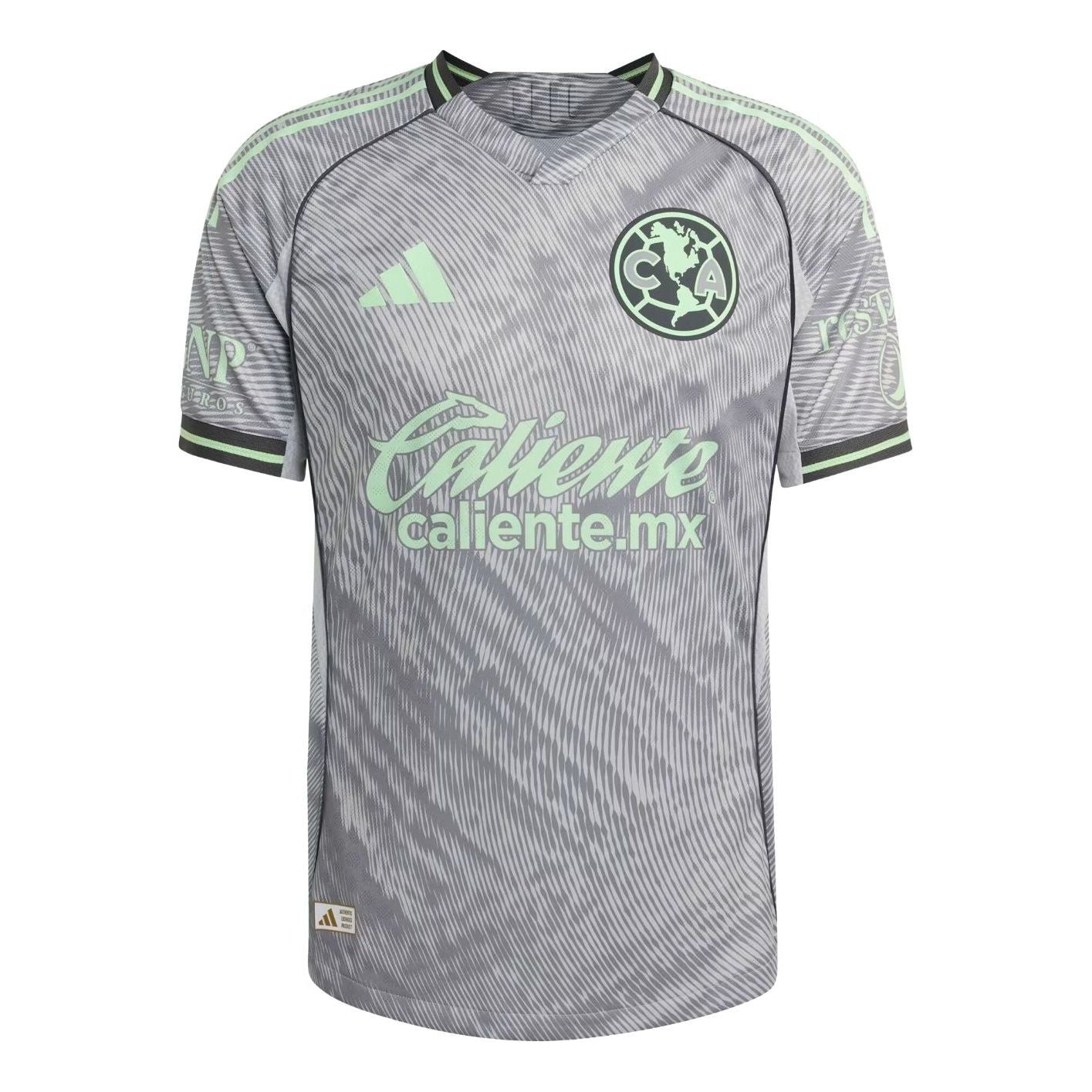 adidas Club America 25/26 Third Authentic Jersey 'Grey Two' JN8616
