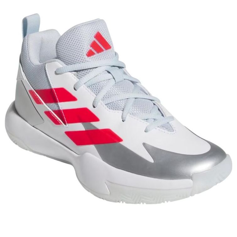 (GS) adidas Cross 'Em Up Select Mid Trainers 'White Halo Blue Red' JR2520
