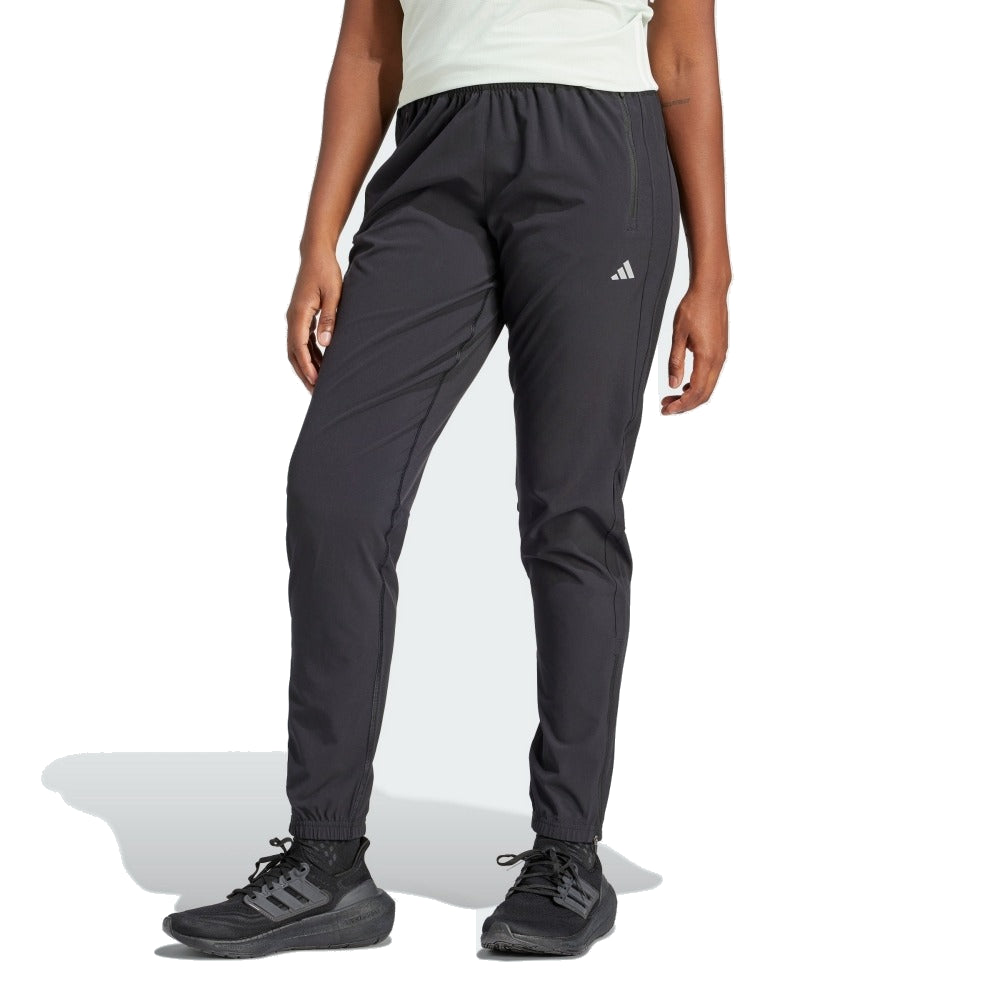(WMNS) adidas Run It Tko Pants Asia Sizing 'Black' IQ0918