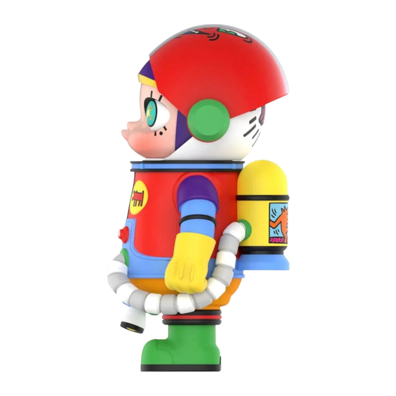 Pop Mart x Keith Haring Mega Space Molly Artist Treasure Collection 1000% SPACE-MOLLY-KEITH-HARING