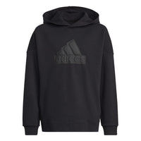 (GS) adidas Future Icons Logo HoodieAsia Sizing 'Black' HR6301