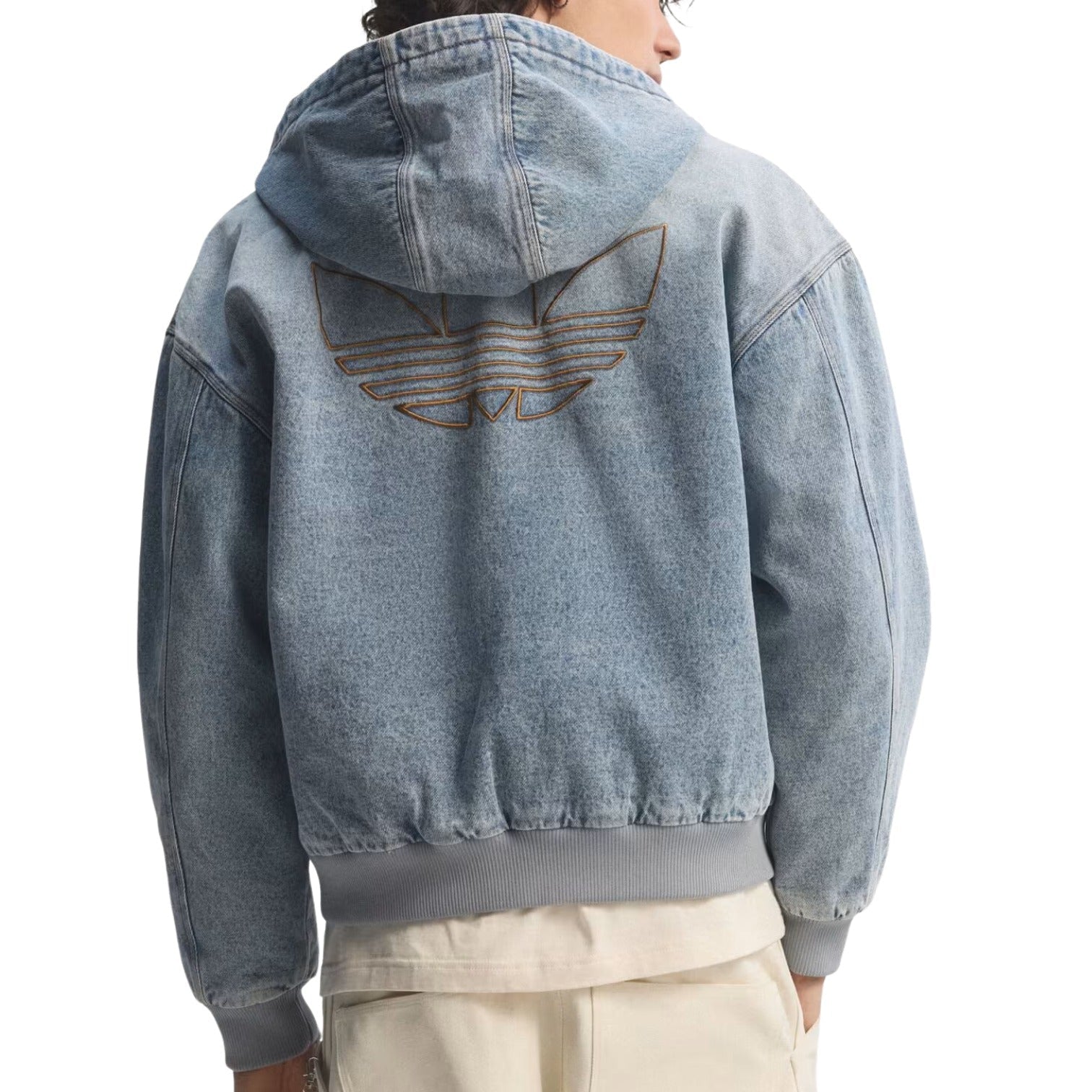 adidas Denim Padded Jacket 'Indigo Denim' KE0131