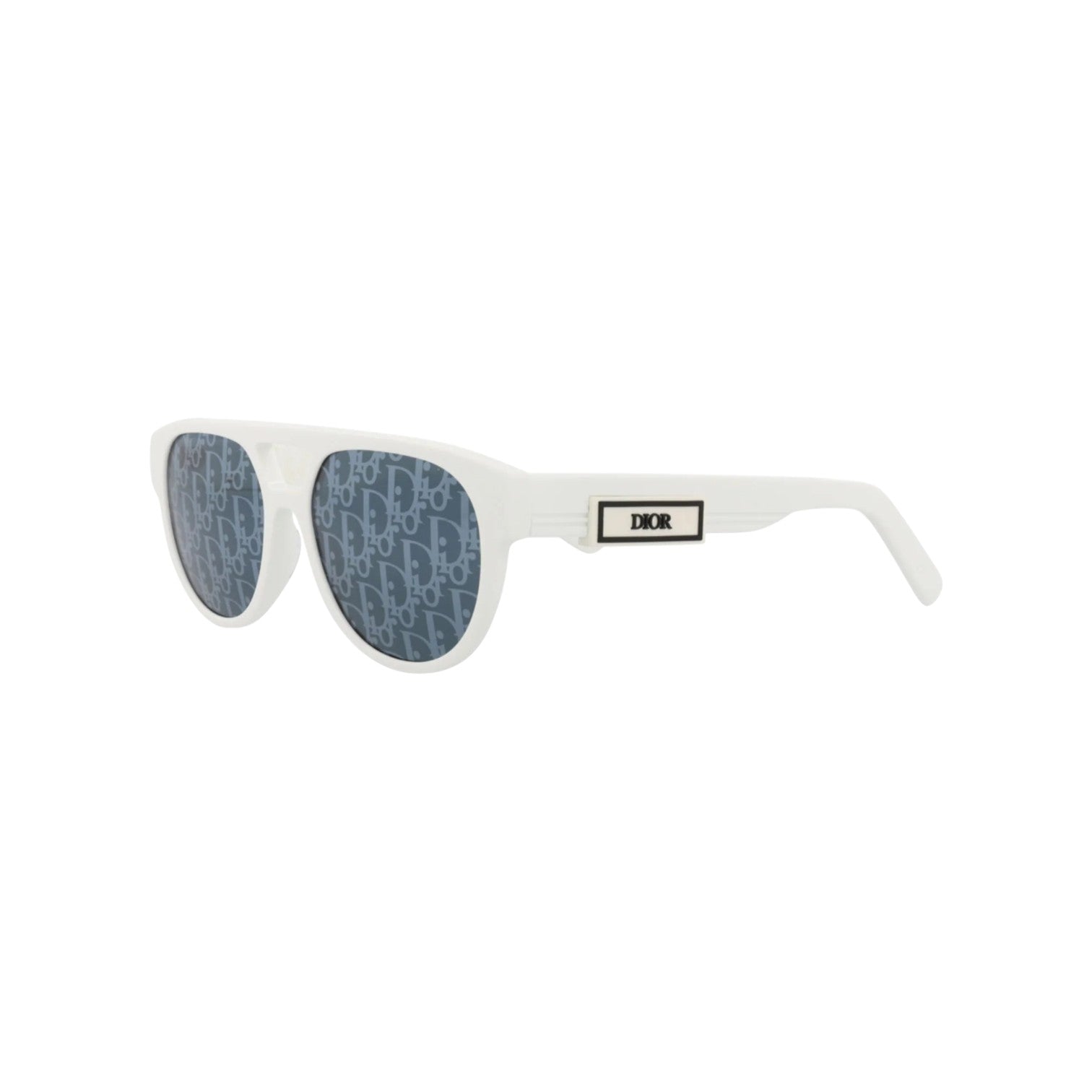 DIOR Aviator-Frame Acetate Sunglasses 'White Blue' DM40054I-54-24X