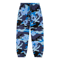 Denim Tears Cotton Wreath Sweatpants 'Blue Camo' DT-1016