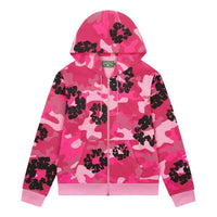 Denim Tears Cotton Wreath Hooded Jacket 'Pink Camo' DT-1041