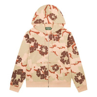 Denim Tears Cotton Wreath Hooded Jacket 'Tan Camo' DT-1064