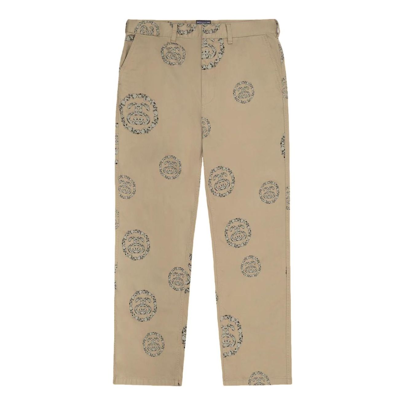 Denim Tears x Stussy SS Wreath Chino Pants 'Khaki' 316091
