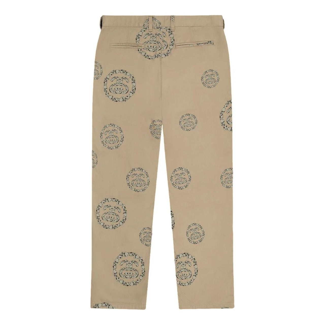 Denim Tears x Stussy SS Wreath Chino Pants 'Khaki' 316091