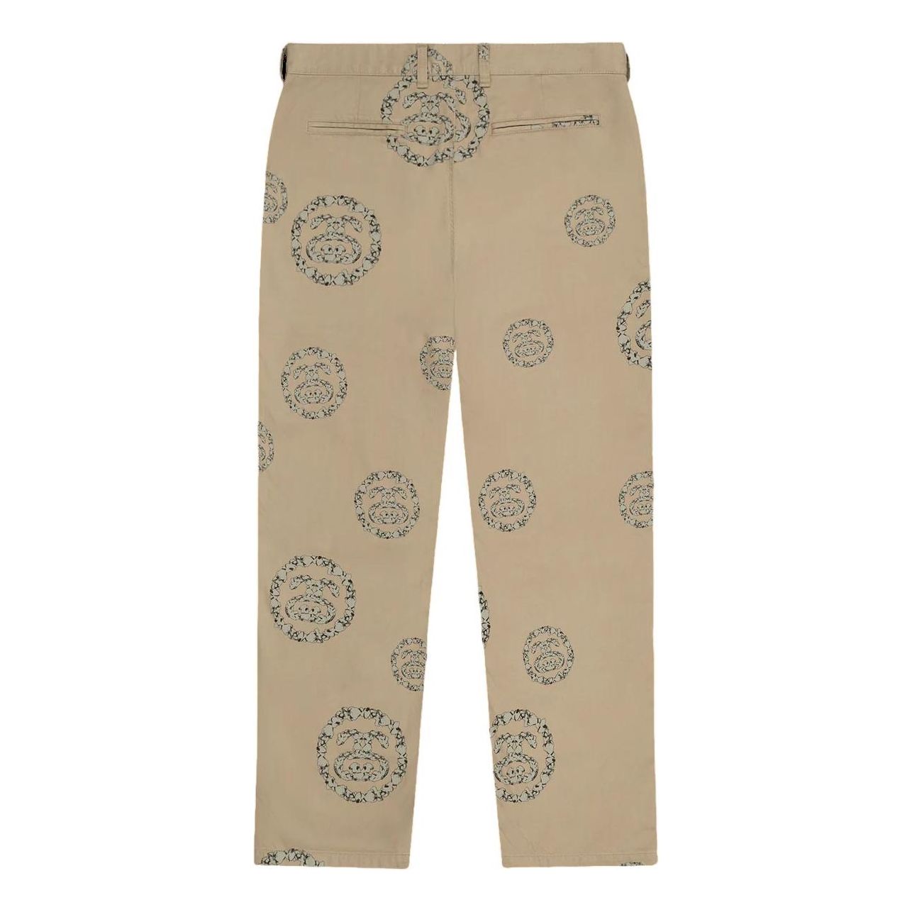 Denim Tears x Stussy SS Wreath Chino Pants 'Khaki' 316091