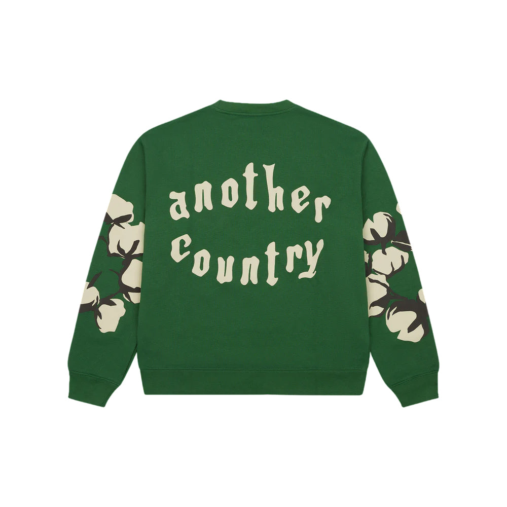 Denim Tears x Cactus Plant Flea Market Flower Sweatshirt 'Green' DTCT-6007