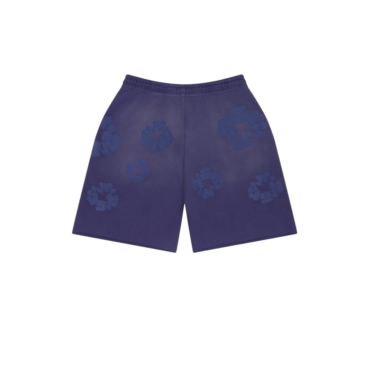 Denim Tears Mono Cotton Wreath Sweat Shorts 'Washed Blue' SS25BRS0614