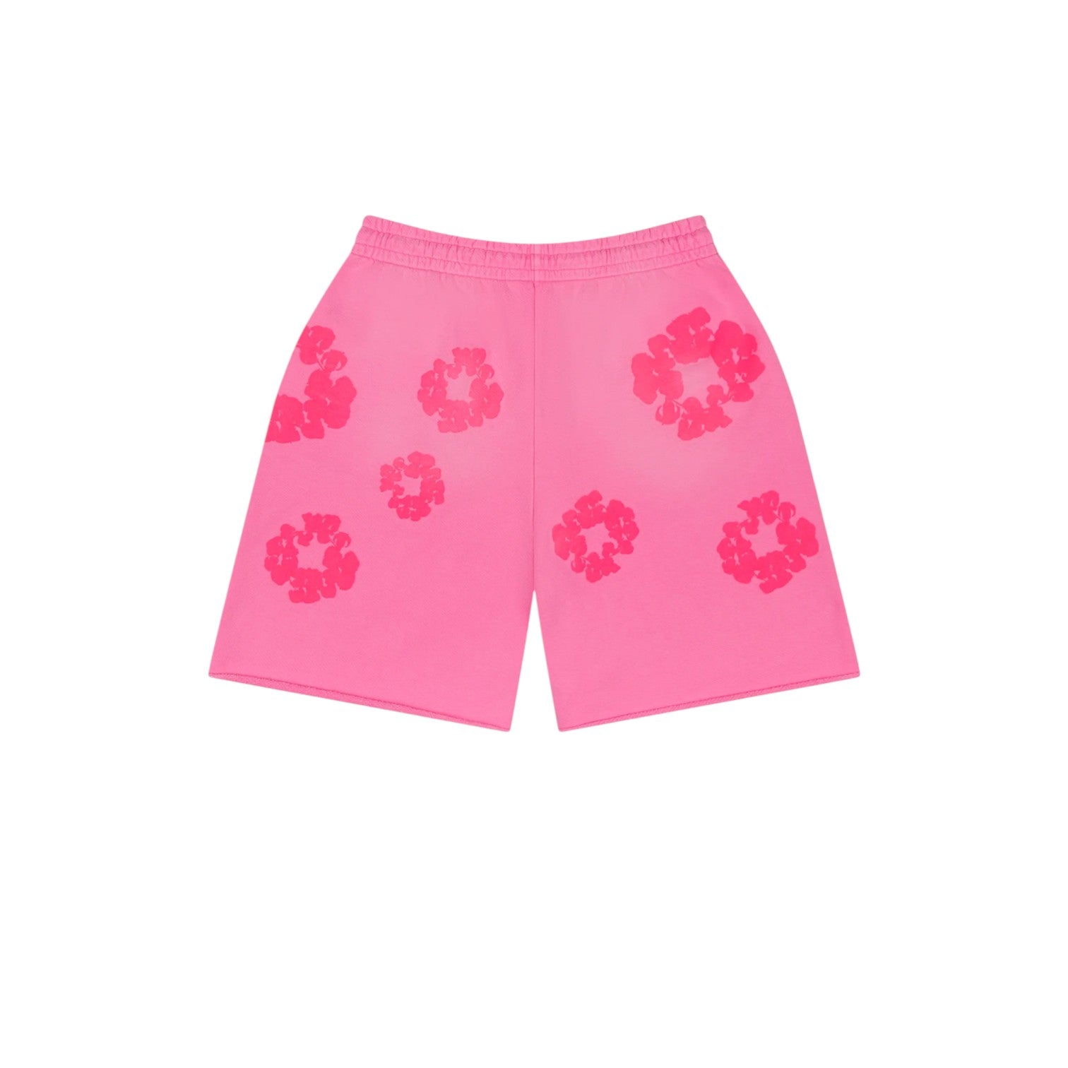 Denim Tears Mono Cotton Wreath Sweat Shorts 'Pink' SS25BRS0611