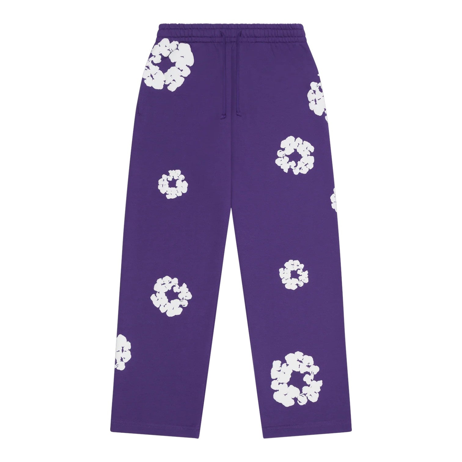 Denim Tears Cotton Wreath Baggy Sweatpants 'Purple' FW25BAS15902311