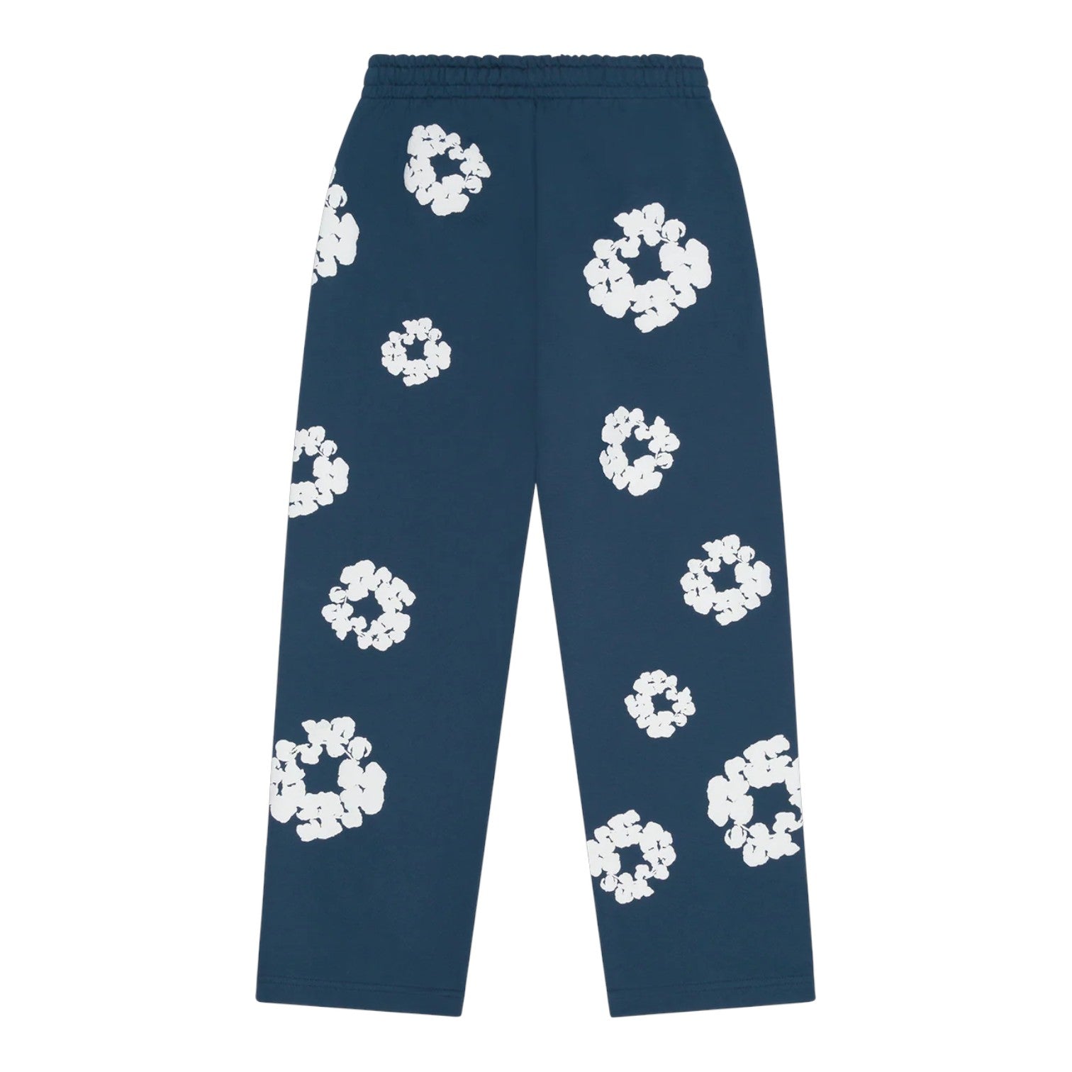 Denim Tears Cotton Wreath Baggy Sweatpants 'Navy' FW25BAS15902312