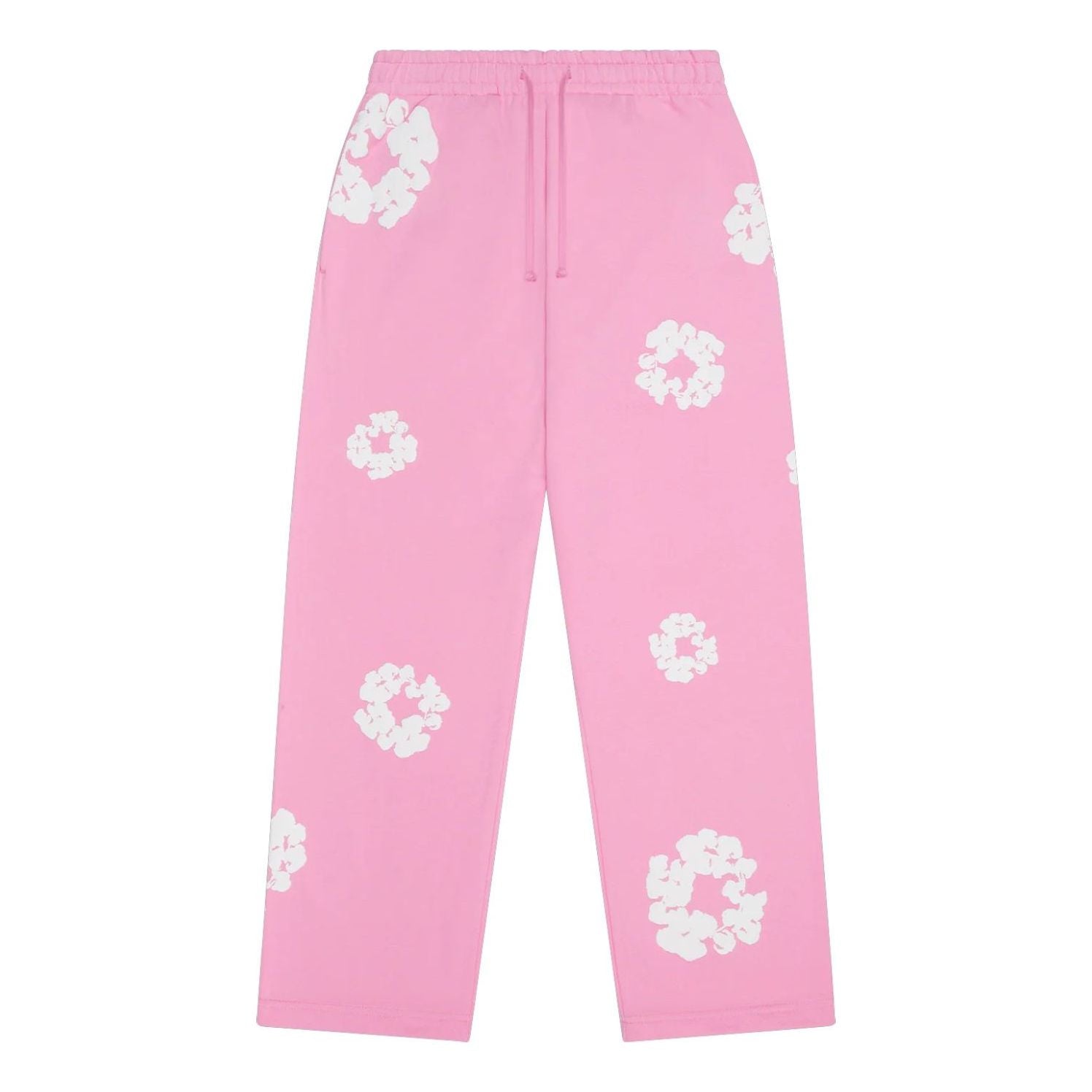 Denim Tears Cotton Wreath Baggy Sweatpants 'Pink' FW25BAS15902310