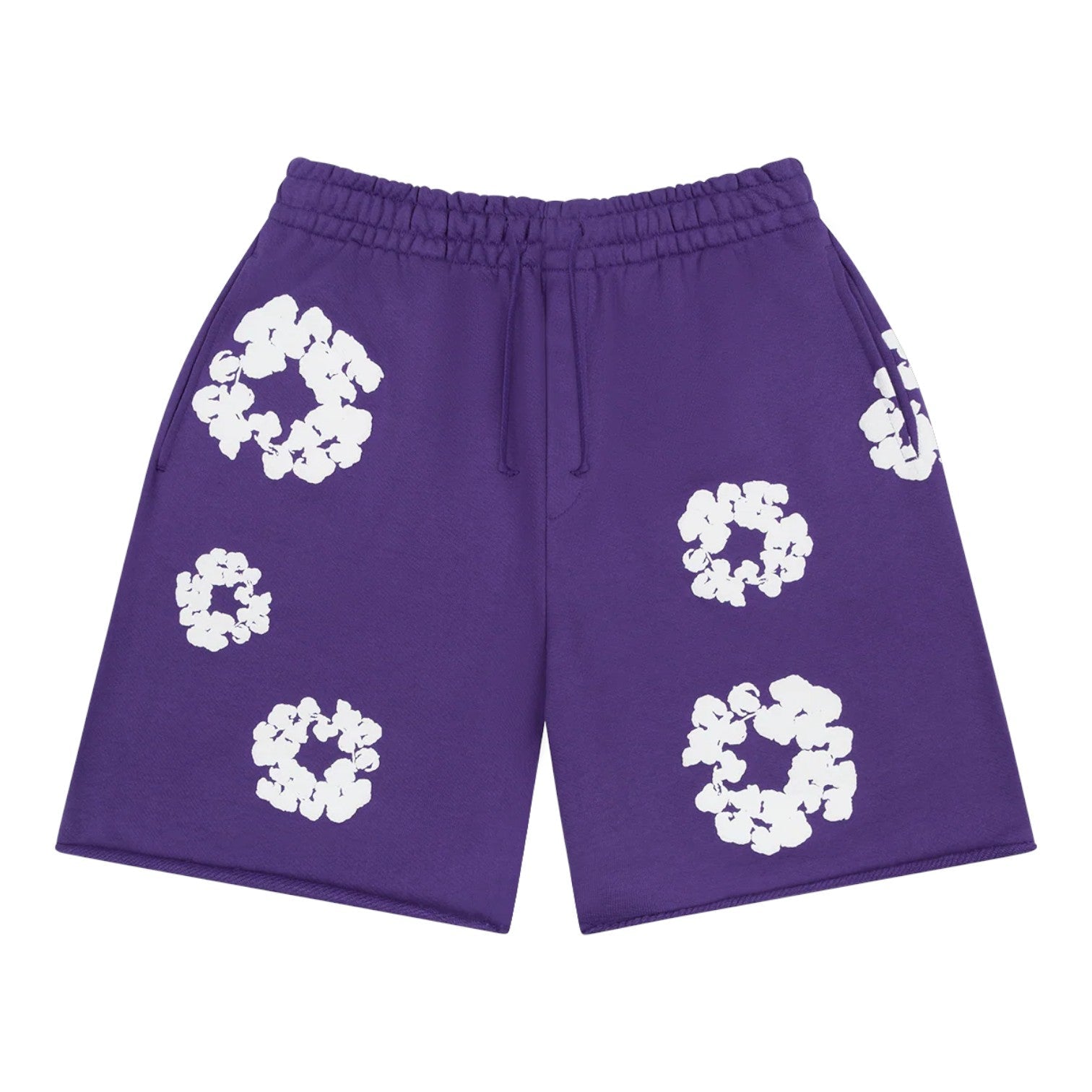 Denim Tears Cotton Wreath Sweatshorts 'Purple' FW25BRS2952307