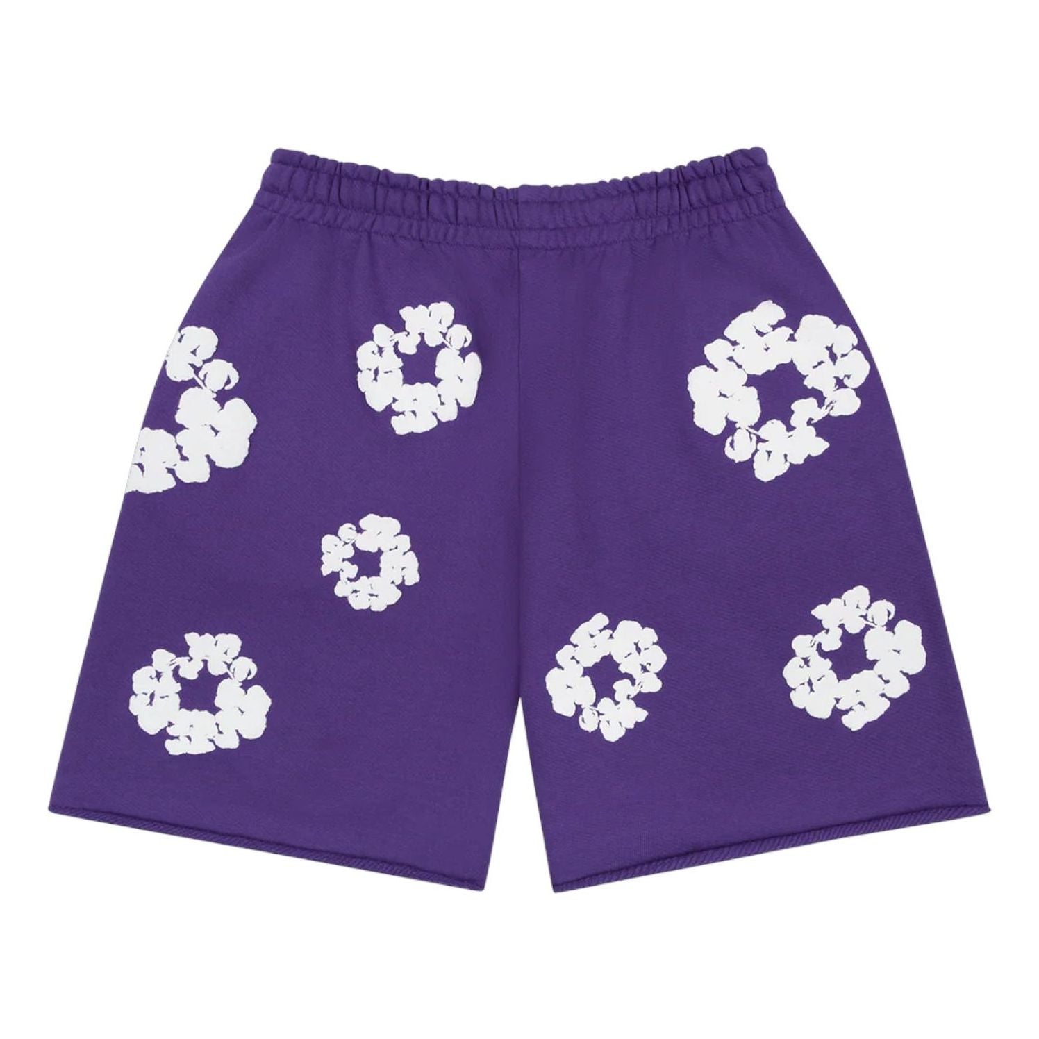 Denim Tears Cotton Wreath Sweatshorts 'Purple' FW25BRS2952307