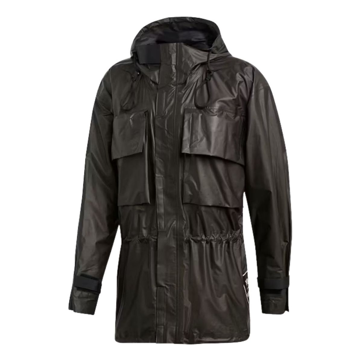 adidas Y-3 Gore Tex Hooded Utility Jacket 'Gray Ash' DY7335